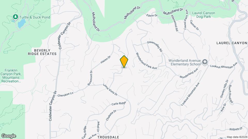 9023 Alto Cedro Dr Map and Location Details