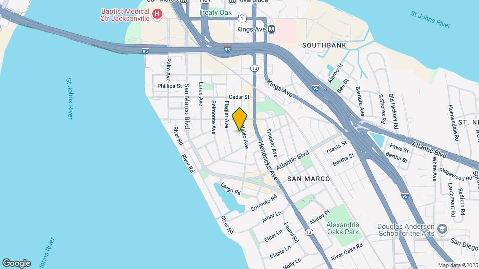 1646 Naldo Ave-Unit -2 Map and Location Details