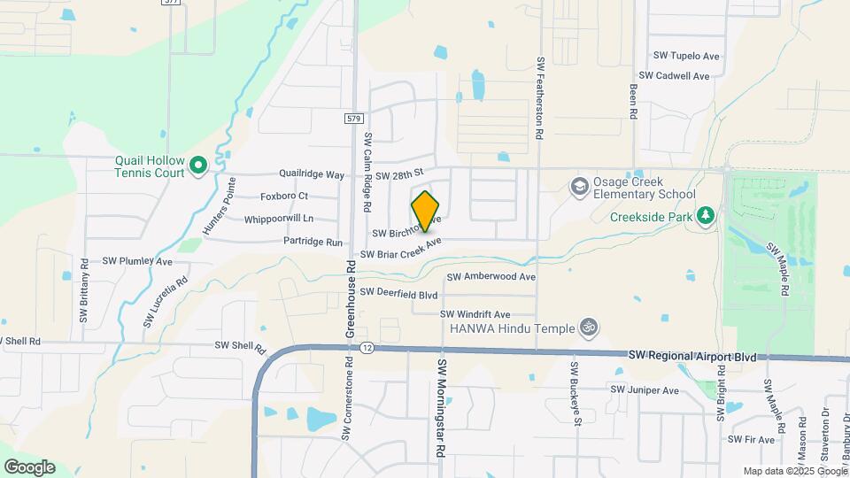 3400 SW Briar Creek Ave Map and Location Details