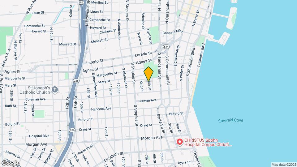 615 6th St Map and Location Details