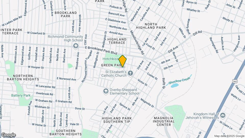 2812 Groveland Ave Map and Location Details