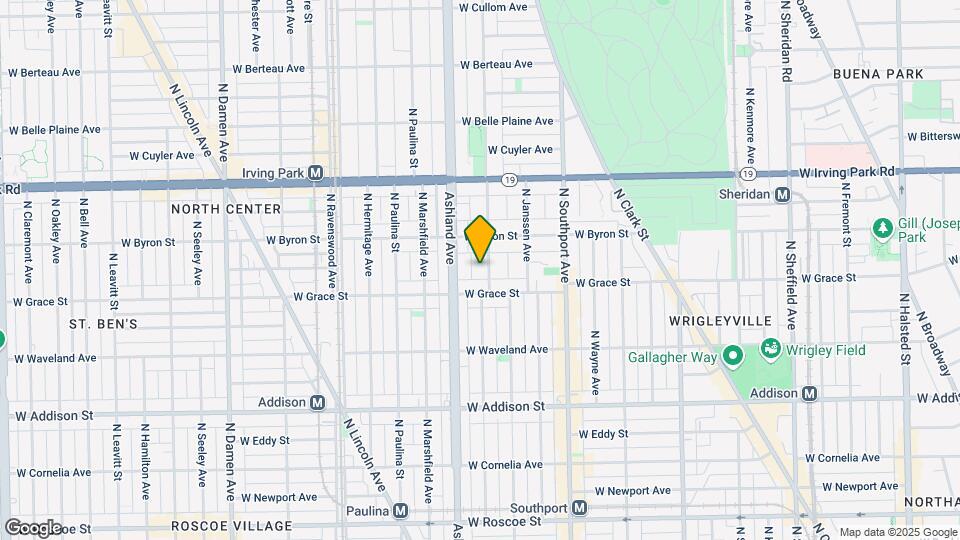 3824 N Greenview Ave, Unit 3817.5-3E Map and Location Details