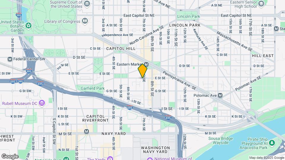 657 A St SE Map and Location Details