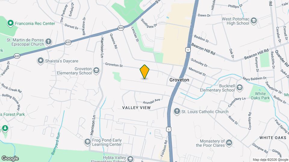 3304 Clayborne Ave Map and Location Details