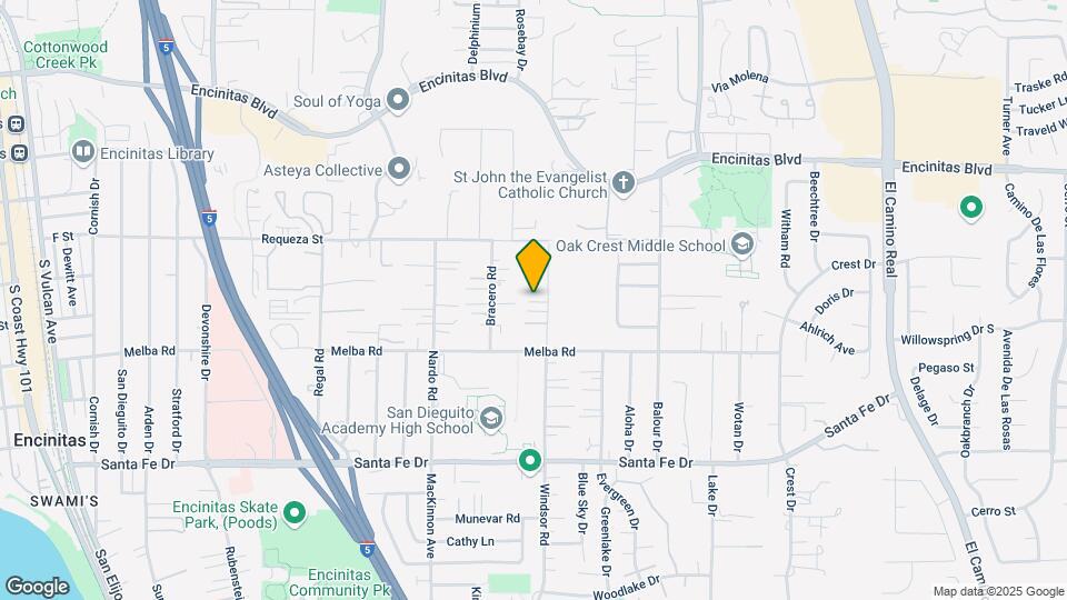 842 Bonita Dr Map and Location Details