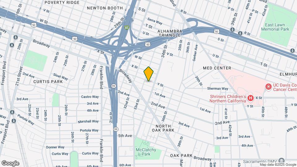 3326 Y St Mapa y Detalles de la Ubicación
