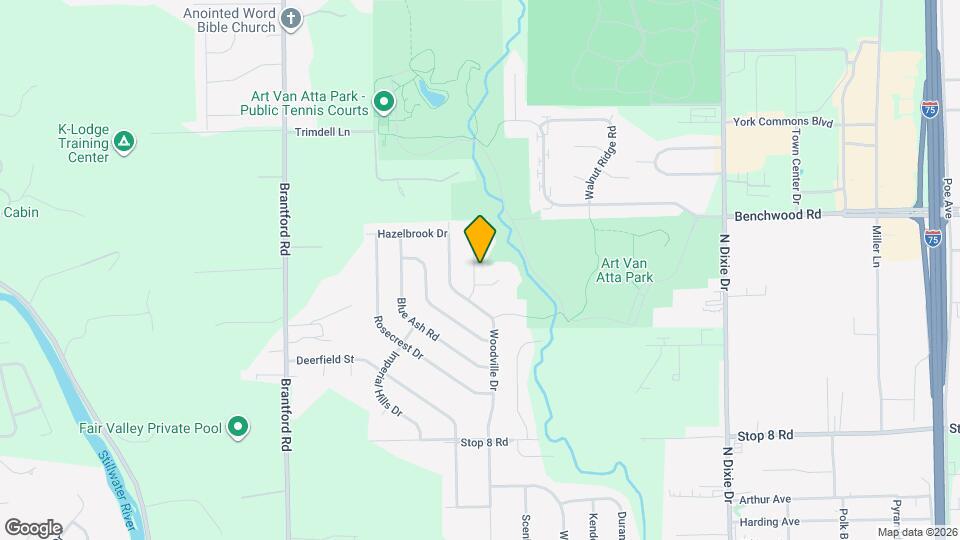 6418 Oakhurst Pl Map and Location Details