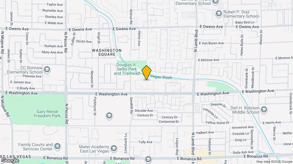 4105 Abrams Ave Map and Location Details