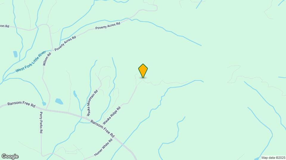 244 Wauka Ridge Rd Map and Location Details