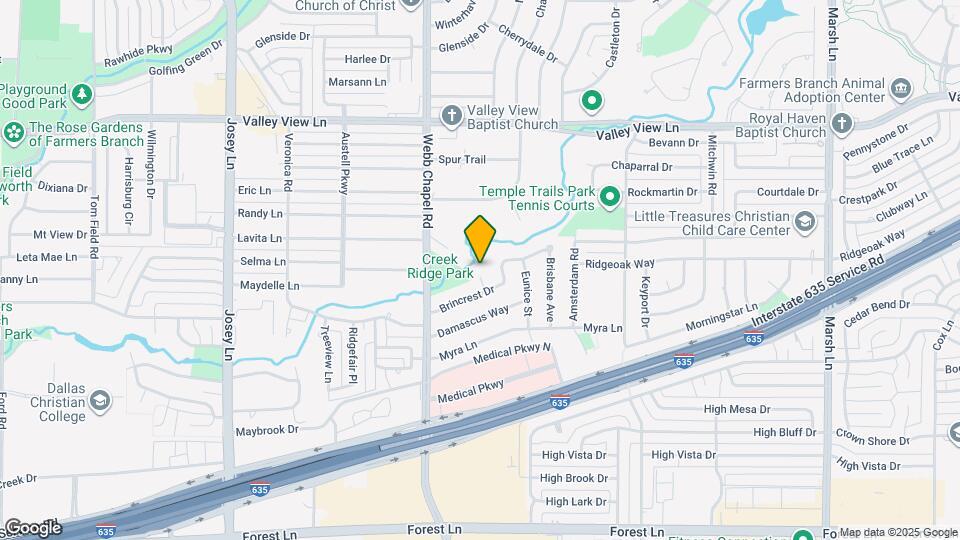 3161 Brincrest Cir Map and Location Details