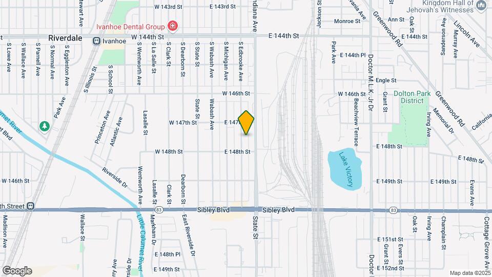 14725 Edbrooke Ave Map and Location Details
