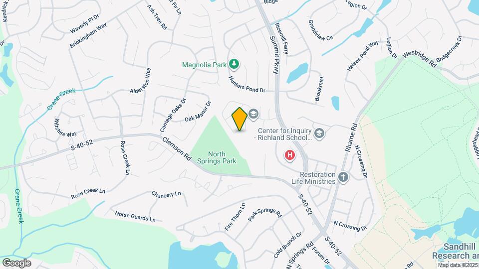 553 Summit Terrace Ct Map and Location Details