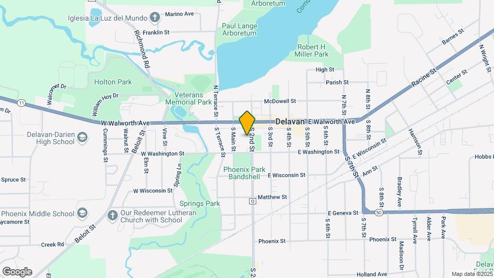 122 S 2nd St Map and Location Details