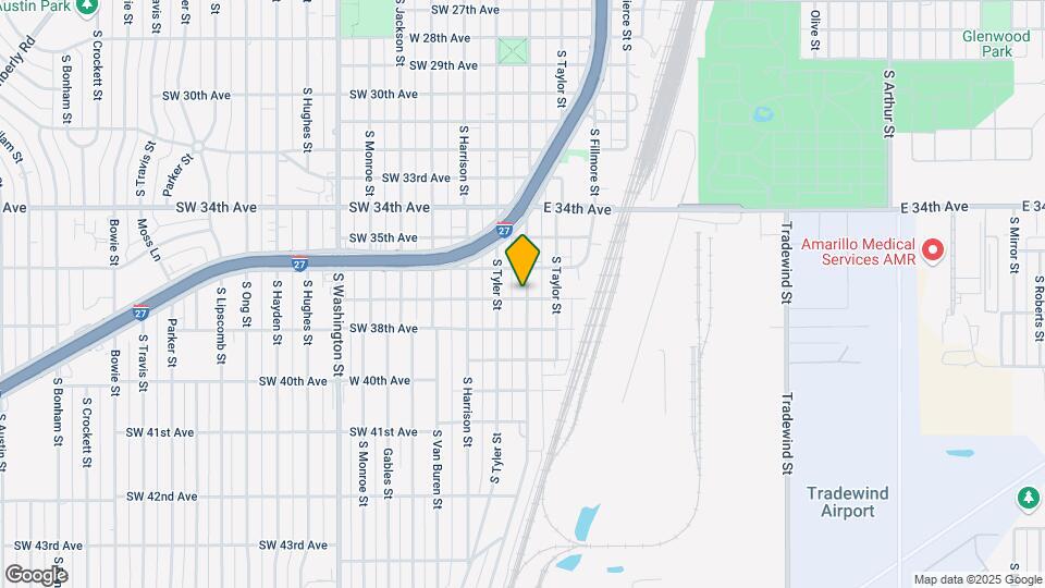 3610 S Polk St Map and Location Details