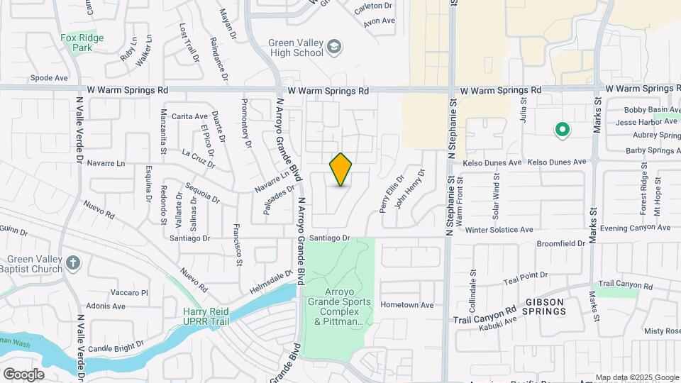 1575 Comfort Hills St Map and Location Details