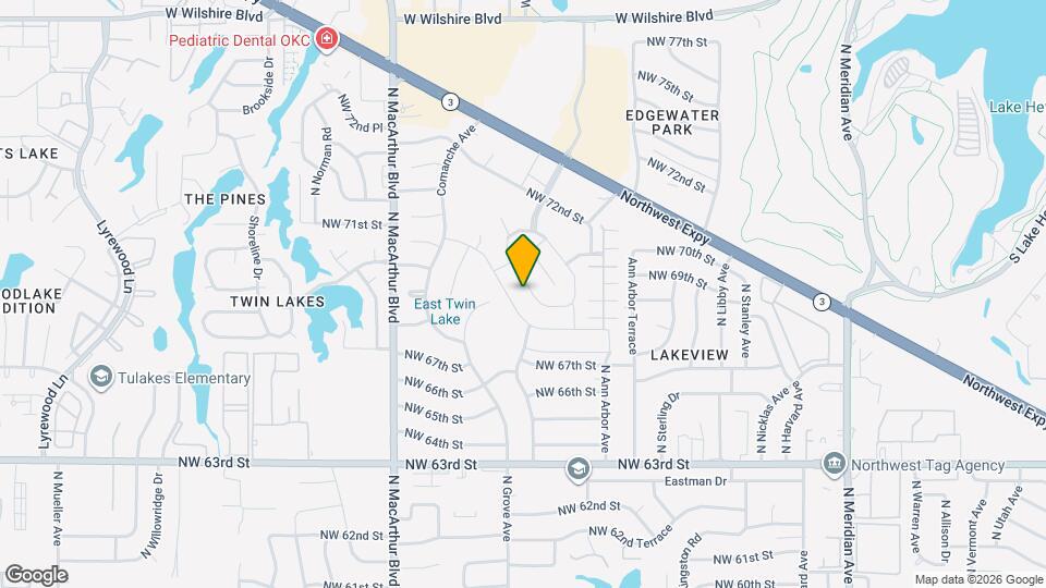 7041 Cherokee Crossing West Map and Location Details