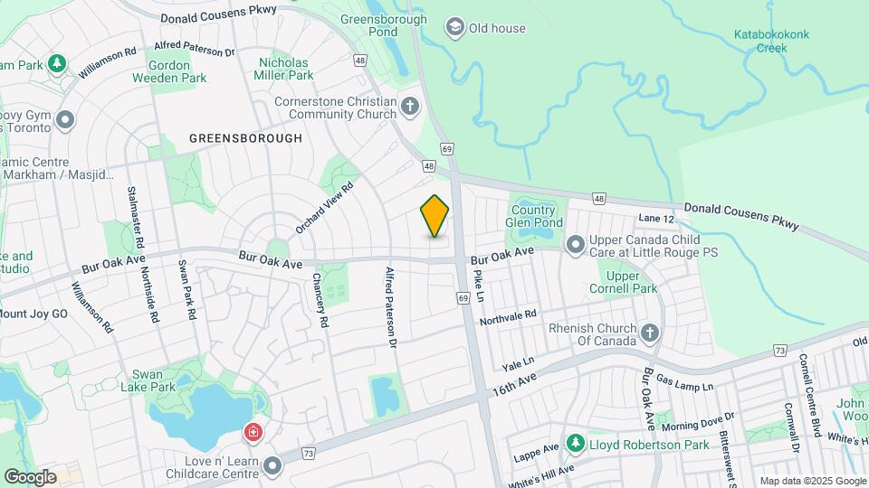 1 Green Hollow Ct Map and Location Details