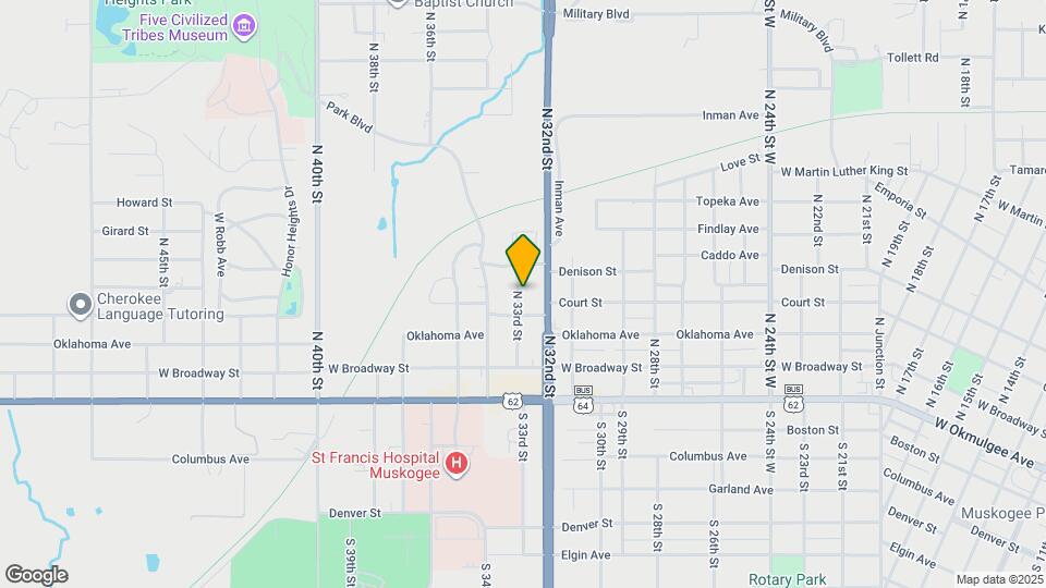 316 N 33rd St Map and Location Details