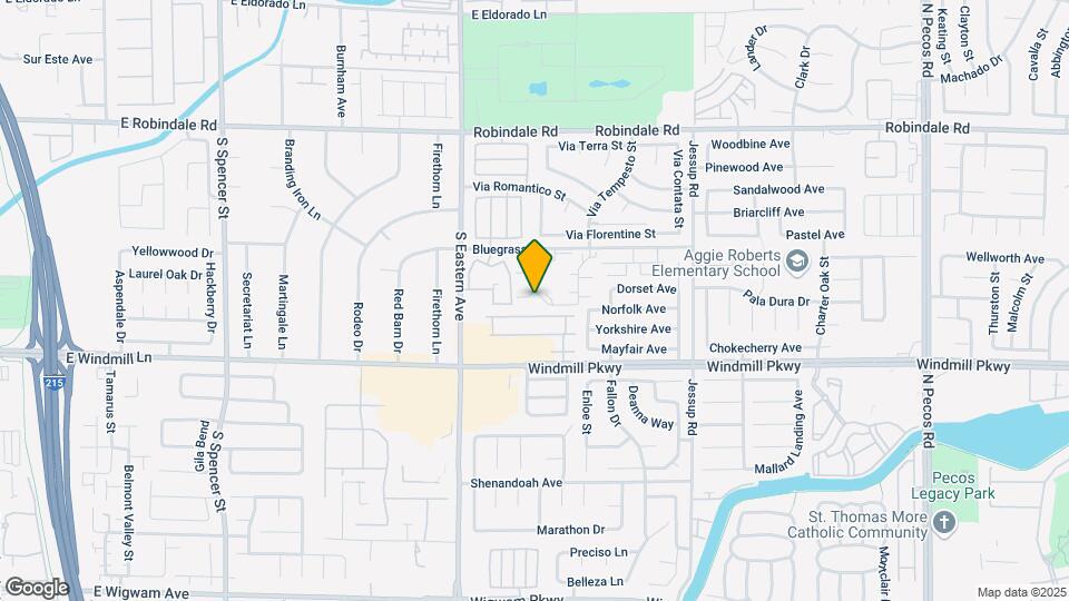 2840 Blue Bonnet Dr Map and Location Details