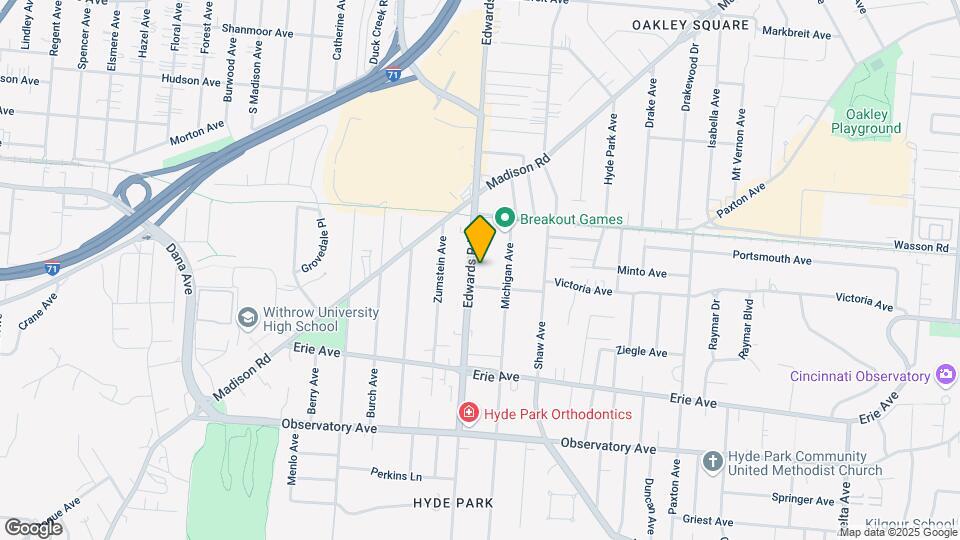 3614 Edwards Rd, Unit Apt 2 Map and Location Details