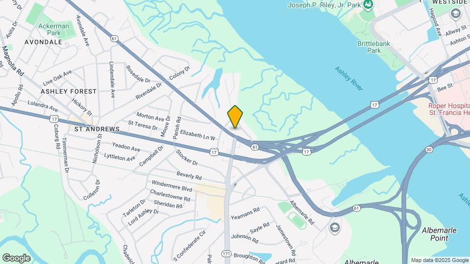 480 St Andrews Blvd Mapa y Detalles de la Ubicación