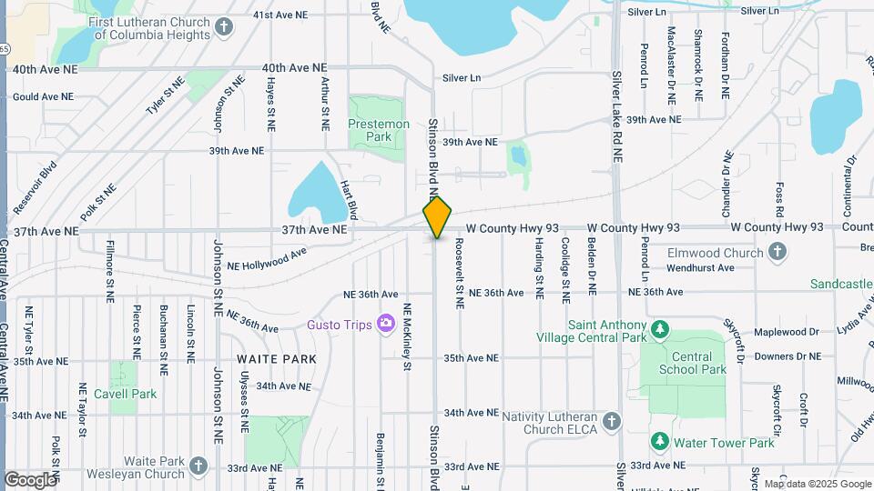 3637 Stinson Blvd Map and Location Details