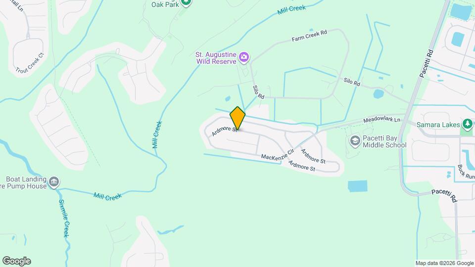 1306 Ardmore St Mapa y Detalles de la Ubicación