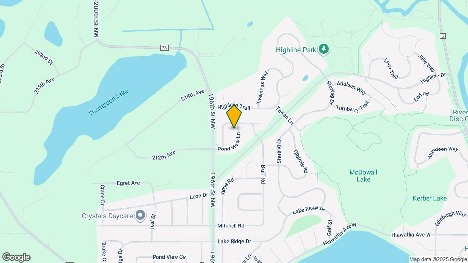5215 Pond View Ln Map and Location Details