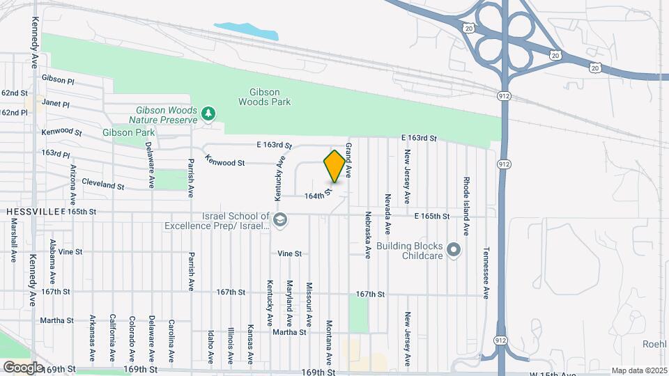 3532 164th St Map and Location Details