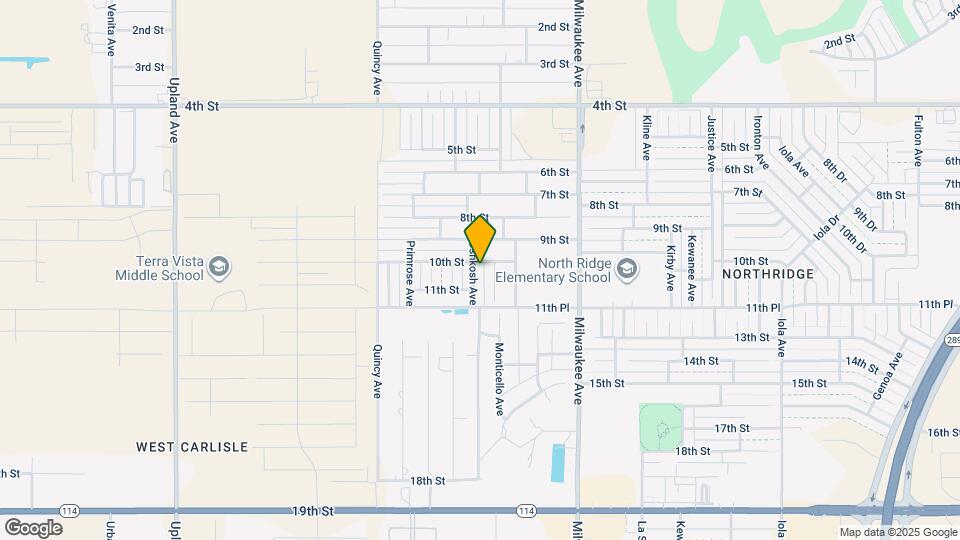 1003 Oshkosh Ave Map and Location Details