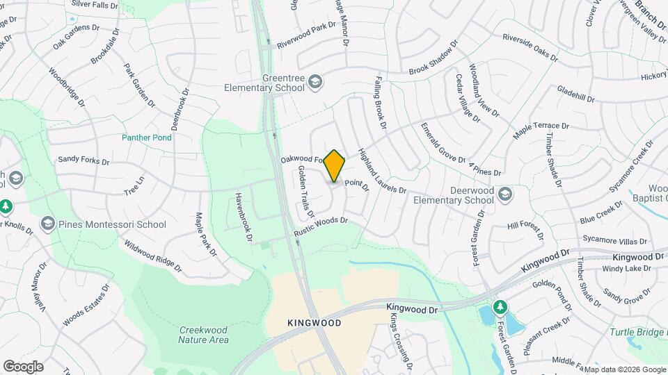 3402 Cape Forest Dr Map and Location Details