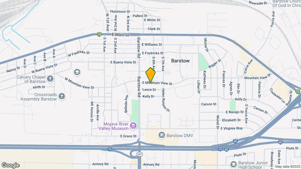 560 E Mountain View St Map and Location Details