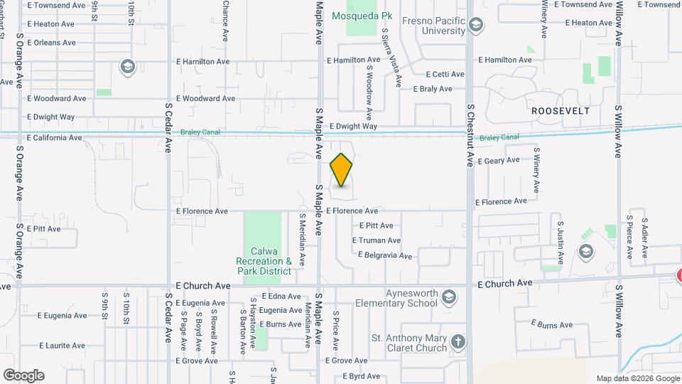 2255 S Maple Ave Map and Location Details