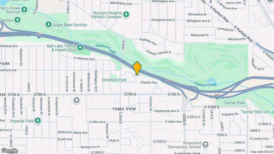 2065 Stratford Dr Map and Location Details