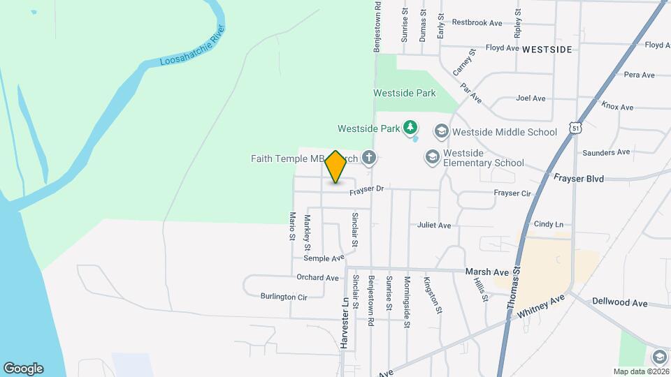 618 Frayser Dr Map and Location Details