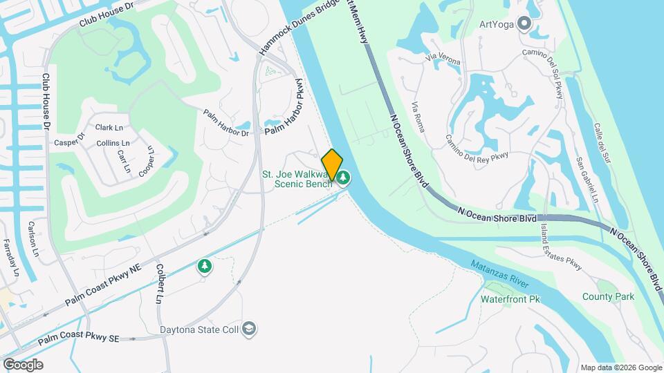 100 Canopy Walk Ln, Unit Unit 1033 Canopy Walk Ln Palm Coast Flt Map and Location Details