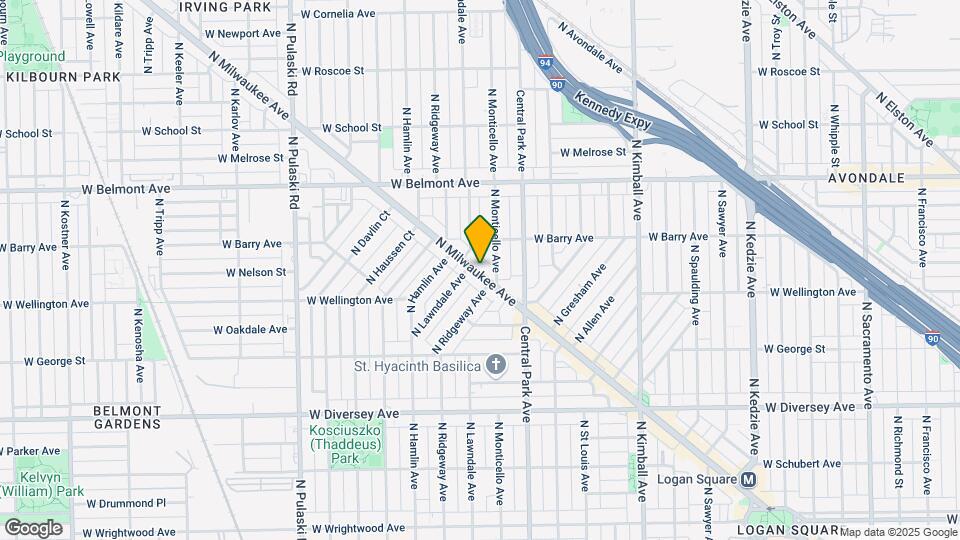 3030 N Milwaukee Ave Mapa y Detalles de la Ubicación