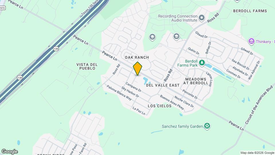 5905 Los Dios Pl Map and Location Details