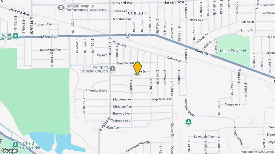 13625 Cranwood Dr Map and Location Details