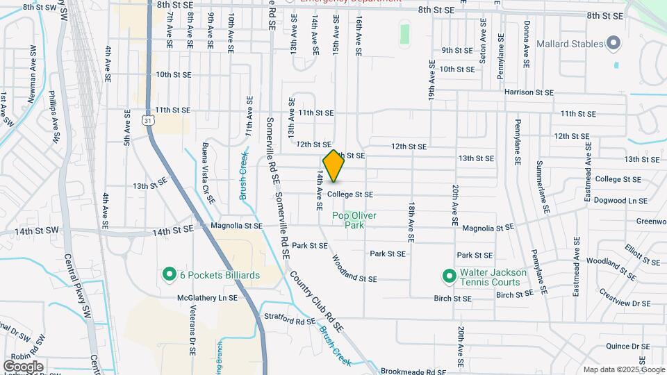 1410 College St SE Map and Location Details