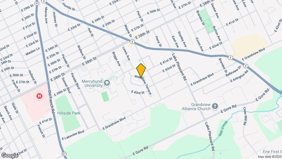 4158 Woodbine Ter Mapa y Detalles de la Ubicación