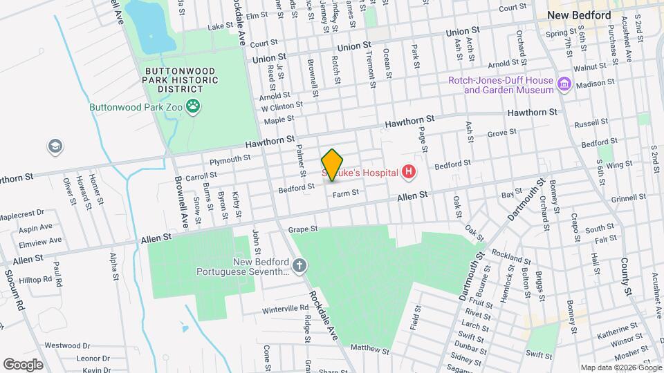 398 Bedford St Mapa y Detalles de la Ubicación