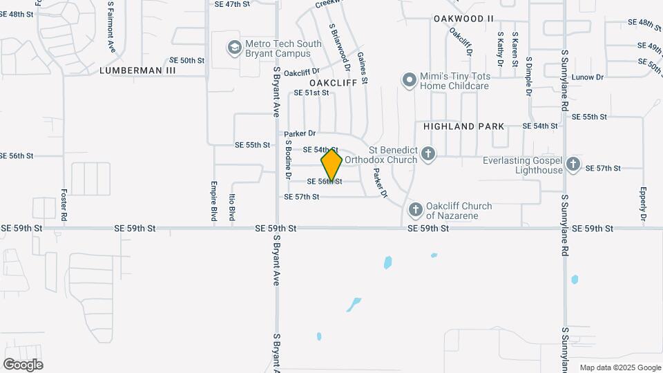 3208 SE 56th St Map and Location Details