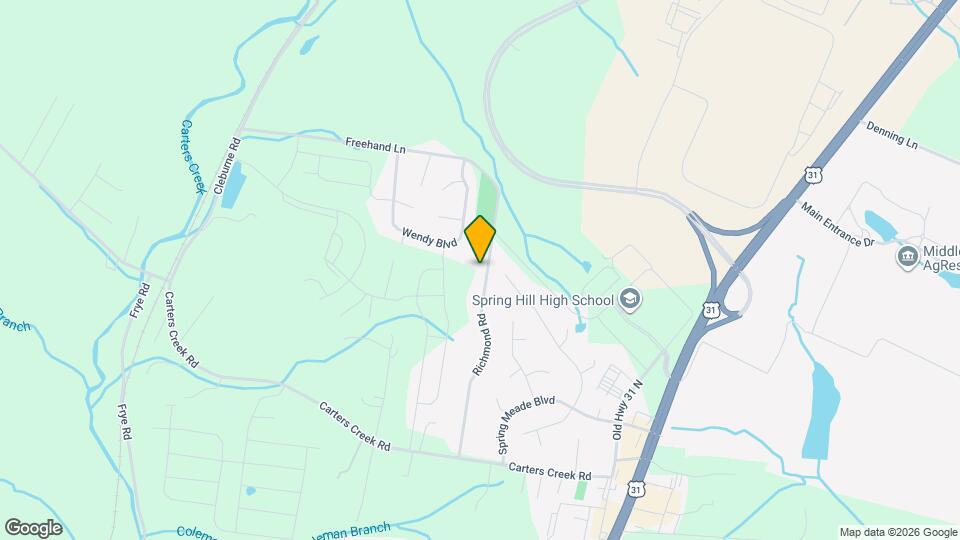 1535 Richmond Rd, Unit B Map and Location Details