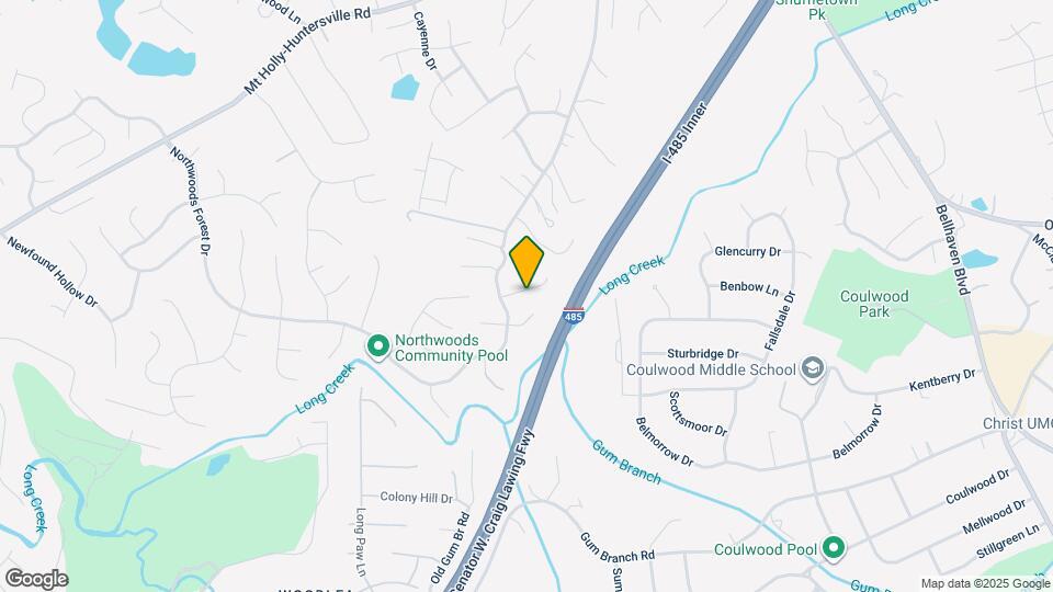 1613 Bear Brook Dr Map and Location Details
