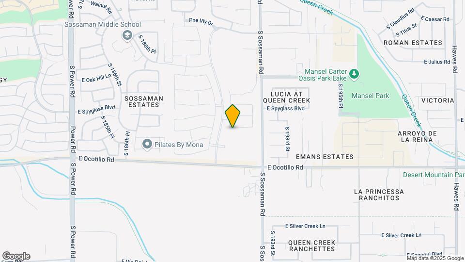 19031 E Braeburn Ln Map and Location Details