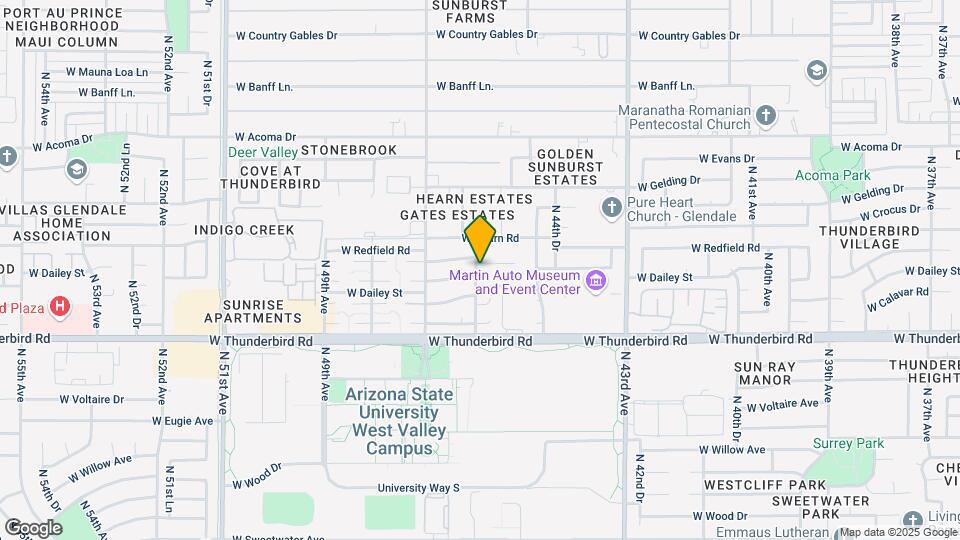 4559 W Dailey St Mapa y Detalles de la Ubicación