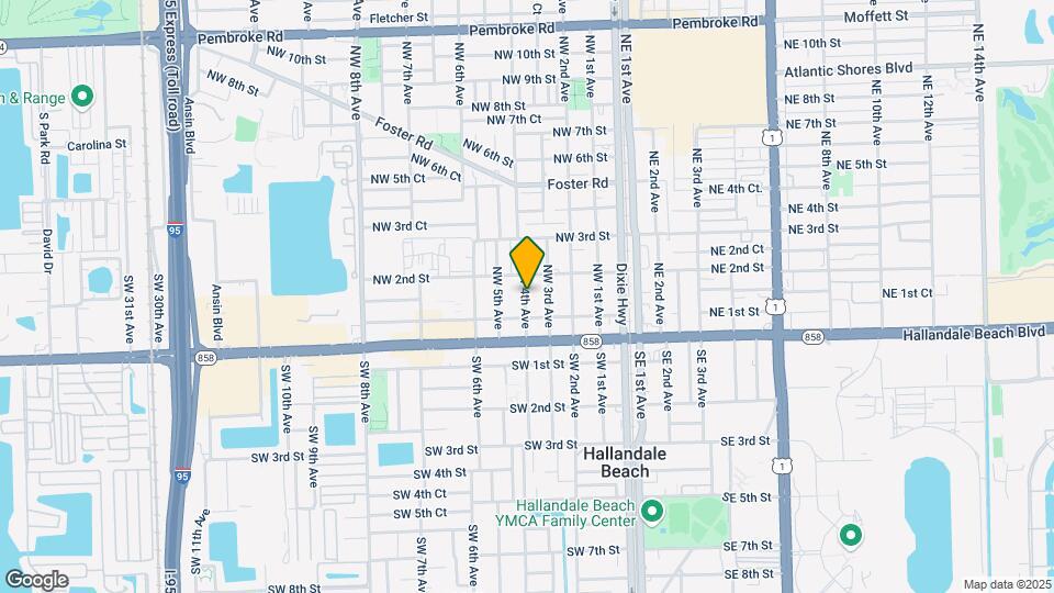 116 NW 4th Ave Map and Location Details