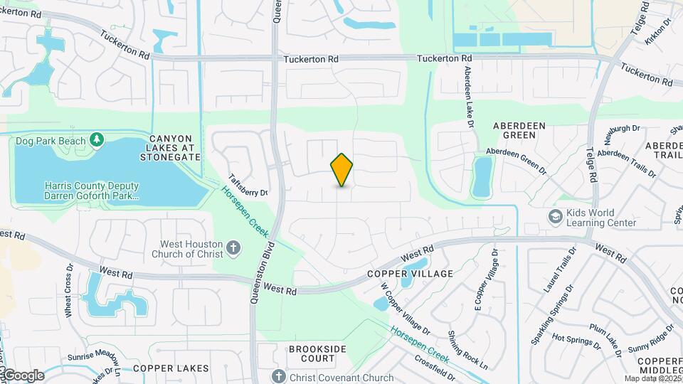 9214 Birch Springs Dr Map and Location Details
