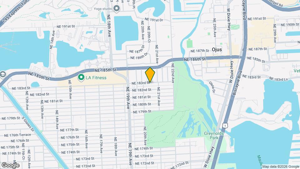 2040 NE 183rd St Map and Location Details